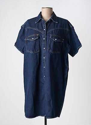 Rochie scurtă mâneci scurte mâneci scurte albastru LEVI'S femeie