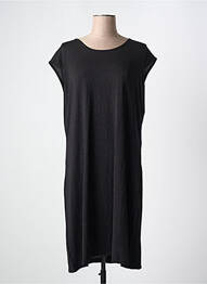 Rochie midi mâneci scurte mâneci scurte negru PIECES femme