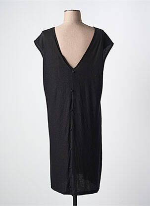 Rochie midi mâneci scurte mâneci scurte negru PIECES femeie