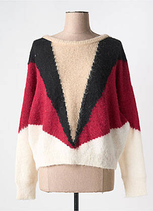 Pulover roșu LA PETITE FRANCAISE femeie