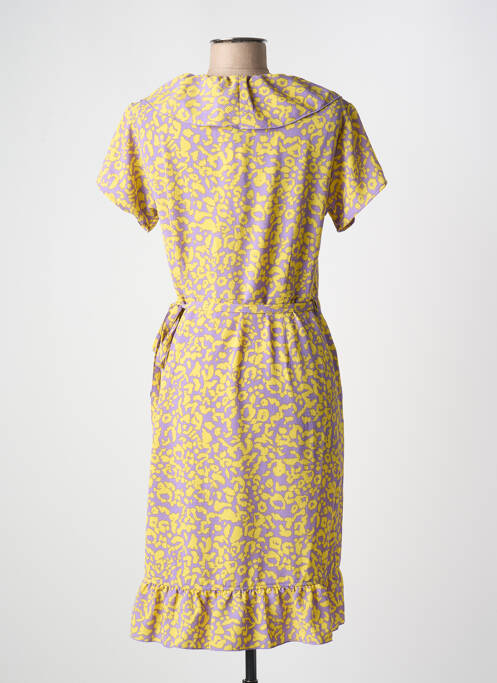 Rochie midi galben NOISY MAY femeie