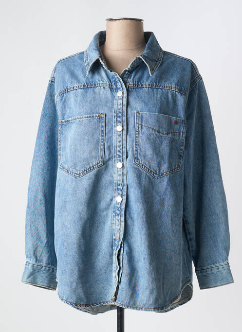 Jachete casual albastru F.A.M. femeie