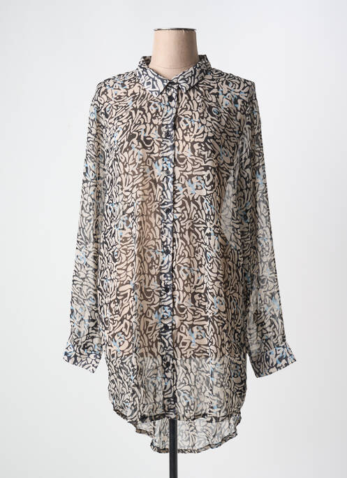 Tunică mâneci lungi negru ICHI femeie