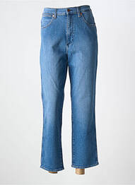 Blugi cu croială dreaptă talie înaltă talie înaltă albastru WRANGLER femme