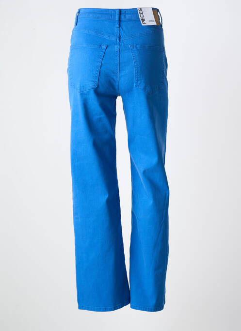 Blugi cu croială largă buzunare talie înaltă albastru PIECES femme