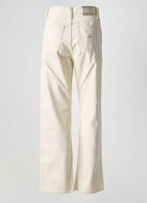 Blugi cu croială largă bej TOMMY HILFIGER femeie