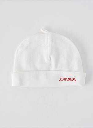 Căciulă alb MAISON LABICHE copil