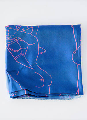 Eșarfă albastru SARENZA femeie