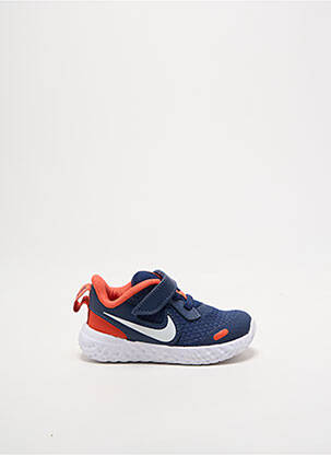 Adidași vârf rotund vârf rotund albastru NIKE băiat