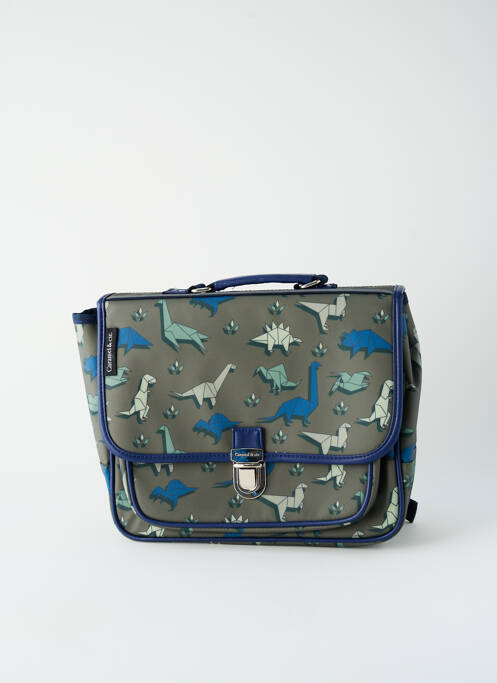 Ghiozdan verde CARAMEL & CIE băiat