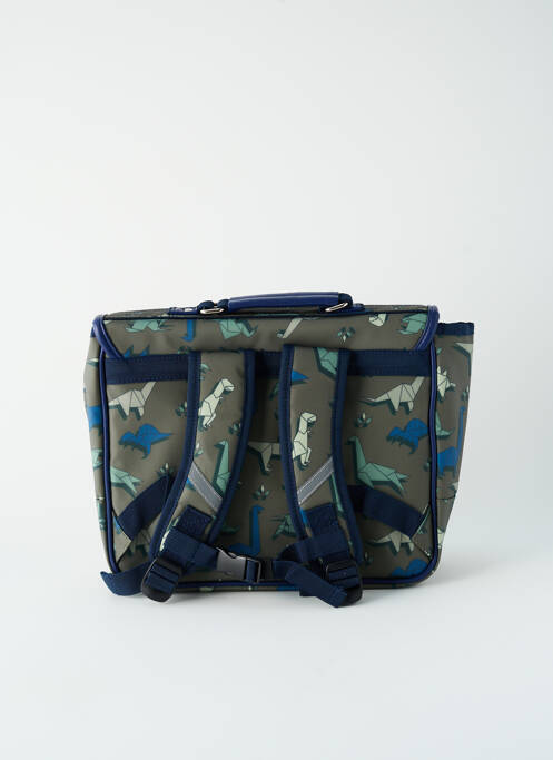 Ghiozdan verde CARAMEL & CIE băiat