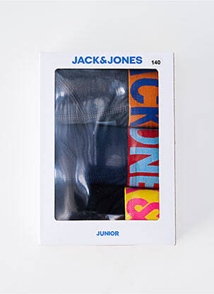 Boxer elastic în talie albastru JACK & JONES băiat