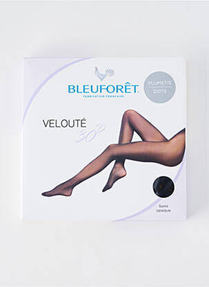 Colanți imprimeu cu buline negru BLEU FORET femeie