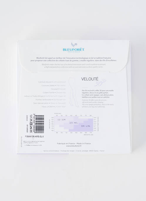 Colanți negru BLEU FORET femeie