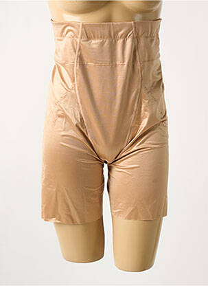 Chilot modelator efect material satinat culoare piersică ANITA femeie