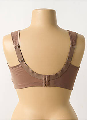 Sutien efect material satinat maro ANITA femeie