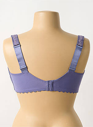 Sutien efect material satinat albastru ROSA FAIA femeie