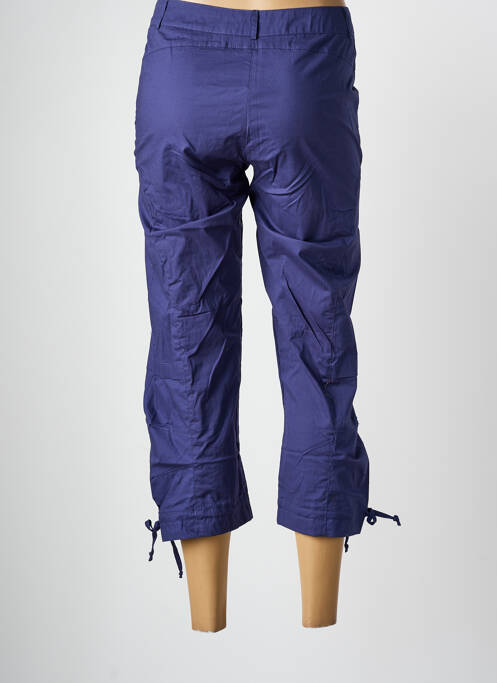 Pantalon trei sferturi albastru ARELINE femeie