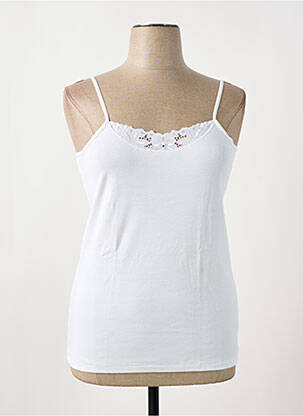 Top/Caraco alb ACHEL femeie