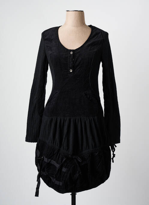 Rochie midi negru ARELINE femeie