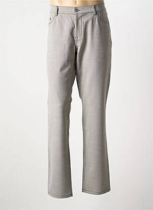 Pantalon slim maro BRUNO SAINT HILAIRE bărbat