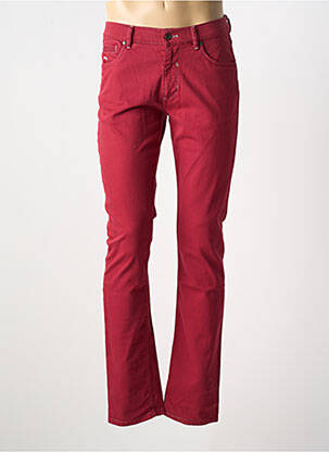 Blugi cu croială slim roșu BRUNO SAINT HILAIRE bărbat