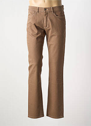 Blugi cu croială slim maro BRUNO SAINT HILAIRE bărbat