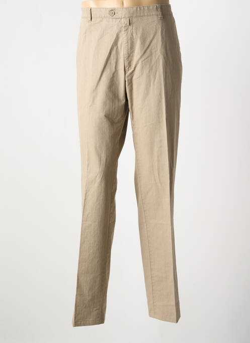 Pantalon chino maro BRUNO SAINT HILAIRE bărbat