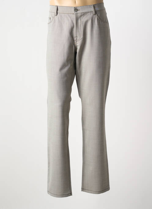 Pantalon slim maro BRUNO SAINT HILAIRE bărbat