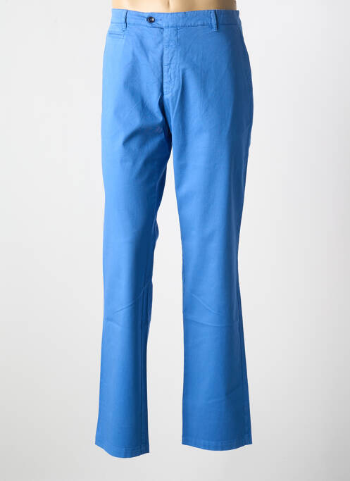 Pantalon chino albastru BRUNO SAINT HILAIRE bărbat