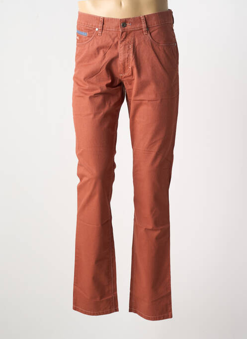 Blugi cu croială slim portocaliu BRUNO SAINT HILAIRE bărbat