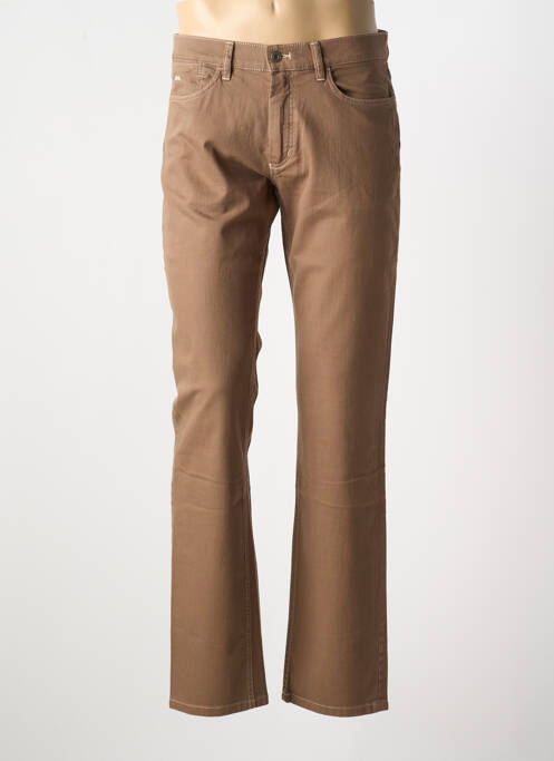 Blugi cu croială slim maro BRUNO SAINT HILAIRE bărbat