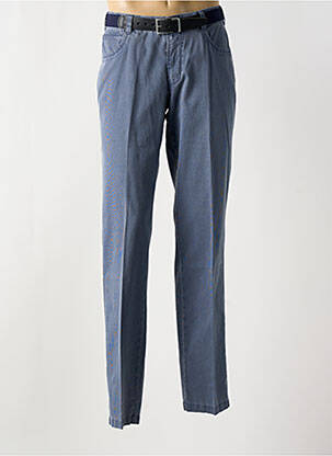 Pantalon chino țesătură melanj albastru M.E.N.S bărbat