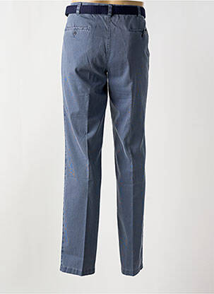 Pantalon chino țesătură melanj albastru M.E.N.S bărbat
