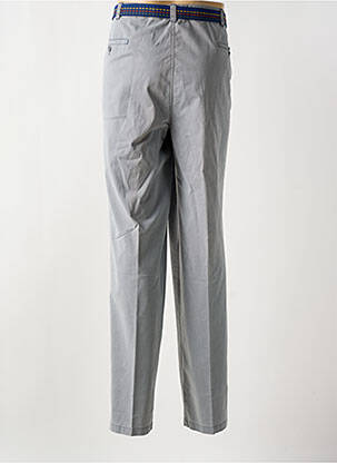 Pantalon chino țesătură poplin mărime normală gri M.E.N.S femeie