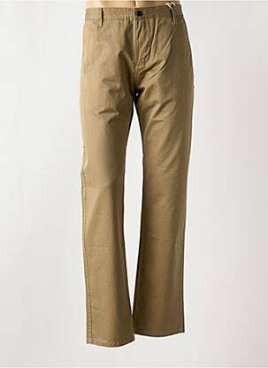 Pantalon chino țesătură poplin mărime normală maro DOCKERS bărbat