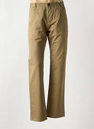 Pantalon chino țesătură poplin mărime normală maro DOCKERS homme