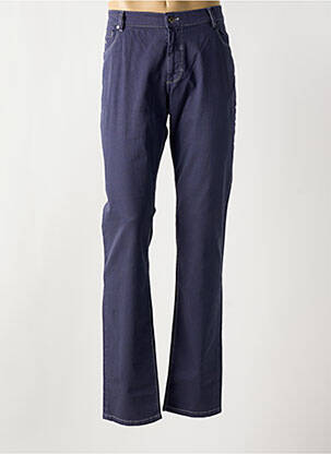 Blugi cu croială slim albastru BRUNO SAINT HILAIRE bărbat