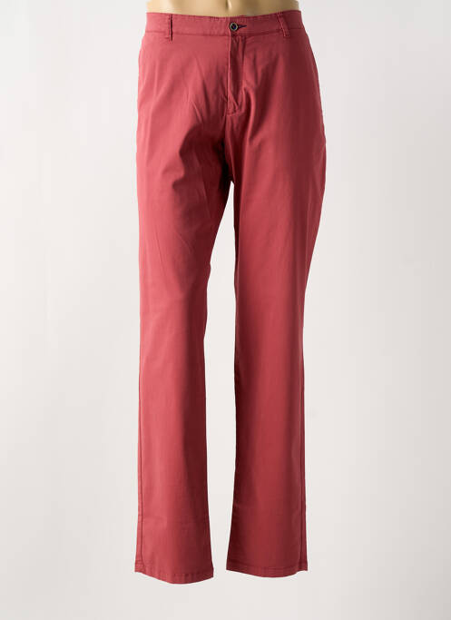 Pantalon chino roz BRUNO SAINT HILAIRE bărbat