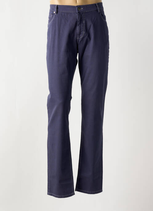 Blugi cu croială slim albastru BRUNO SAINT HILAIRE bărbat