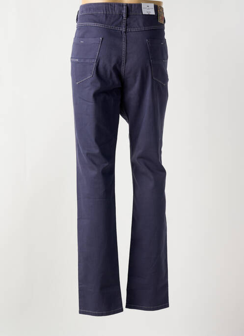 Blugi cu croială slim albastru BRUNO SAINT HILAIRE bărbat