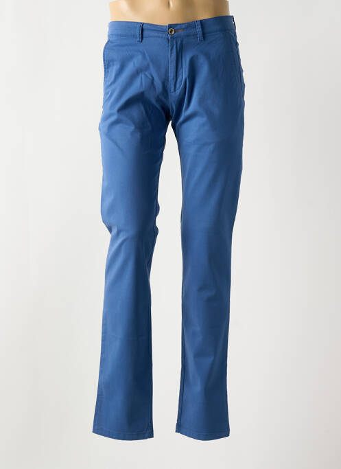 Pantalon chino albastru BRUNO SAINT HILAIRE bărbat