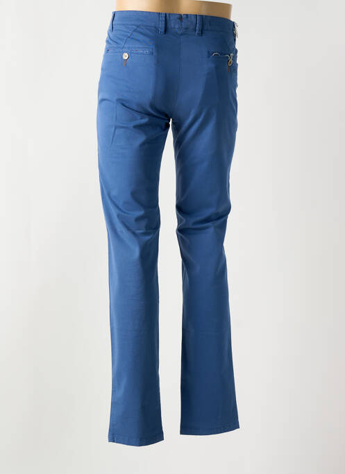 Pantalon chino albastru BRUNO SAINT HILAIRE bărbat