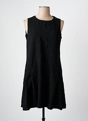 Rochie scurtă fără mâneci fără mâneci negru ARELINE femeie