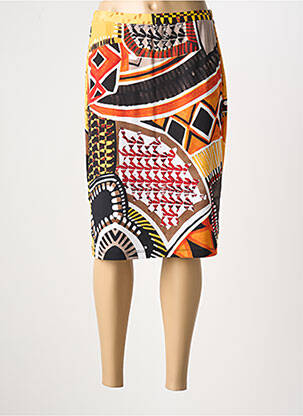 Fustă midi galben SAN FRANCISCO femeie