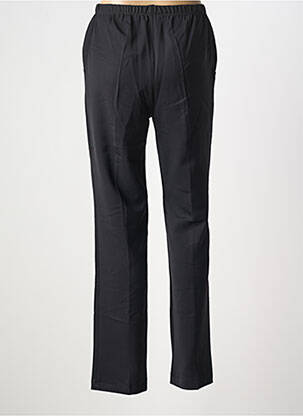 Pantalon slim talie elastică mărime normală negru GUY DUBOUIS femeie