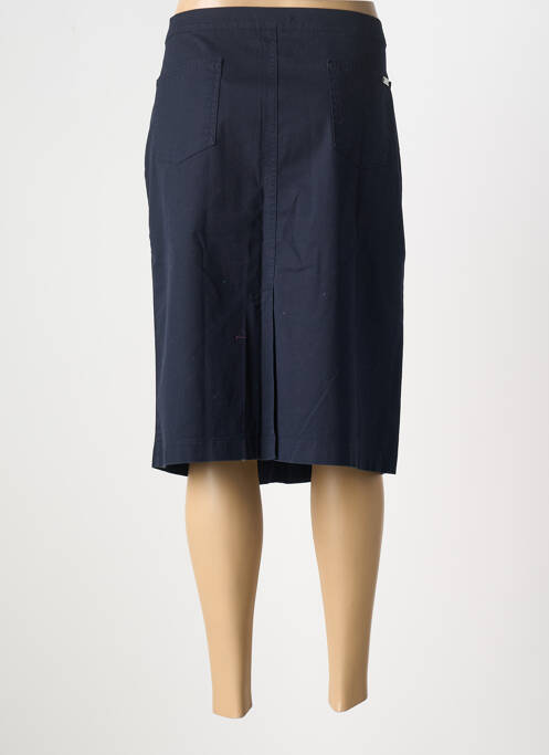 Fustă midi albastru MAURICE ABOT femeie