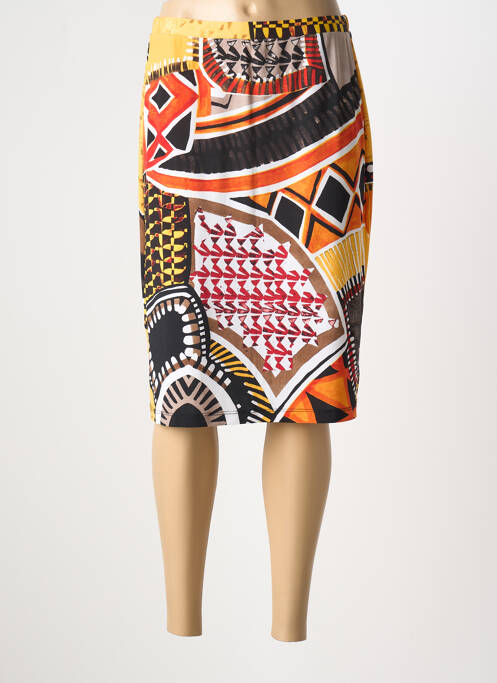 Fustă midi galben SAN FRANCISCO femeie