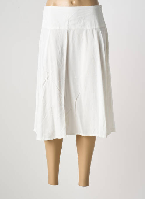 Fustă midi alb C. BY BEA femeie