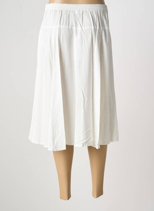 Fustă midi alb C. BY BEA femeie
